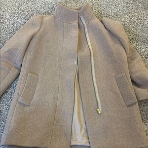 Elegant Beige Women's Coat